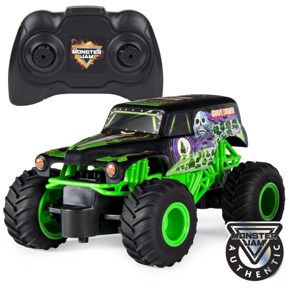 Monster Jam 1:24 Scale Remote Controlled Truck Vehicle Toy, Assorted, Ages 4+
